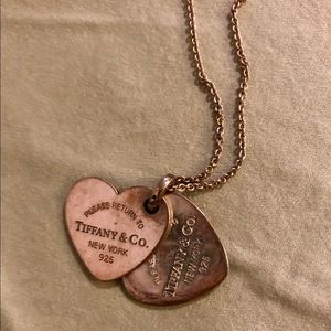 Tiffany Return to Tiffany Double Heart Necklace